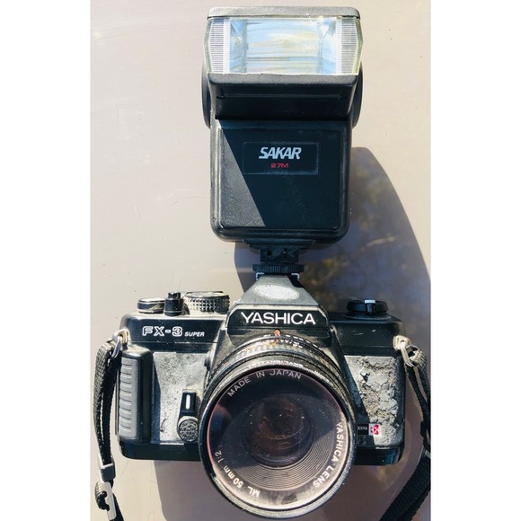 Yashica FX Super with 50mm lens tested and working